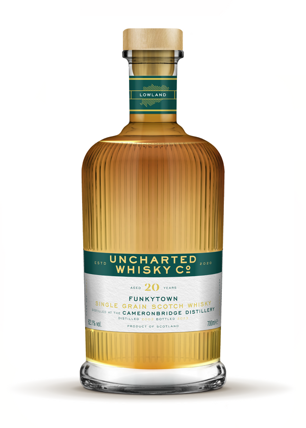 Uncharted Whisky Co. - Funkytown: Cameronbridge 20 Bourbon Barrel